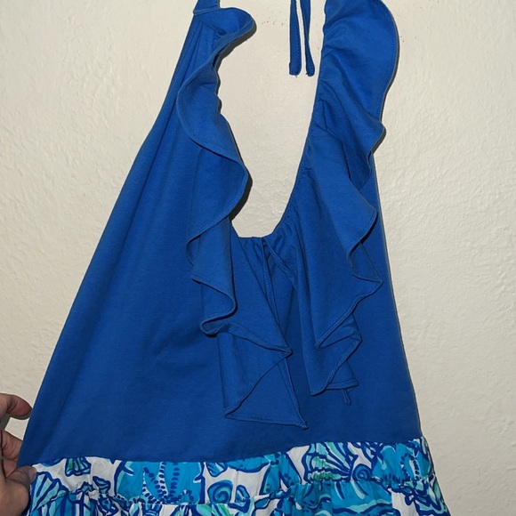 Lilly Pulitzer L Quinn halter dress - Picture 4 of 8